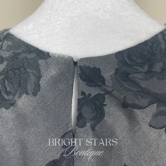 Rare Floral Mini Dress Alt ASO Rachel Green Friends Floral Sleeveless Vintage - Picture 10 of 10